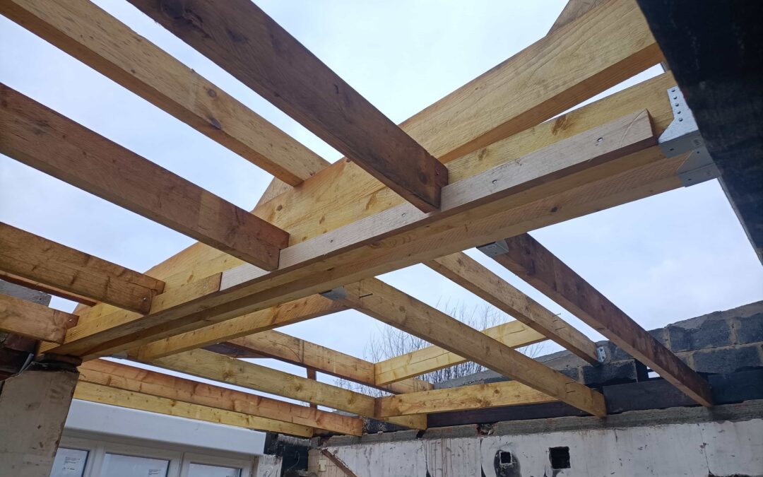 Charpente pour garage, remise et extension