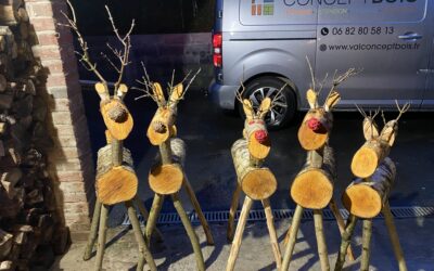 Travailler le bois pour Noel